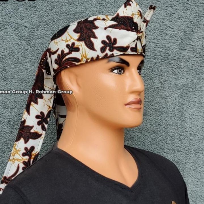 [KODE THVMP] Batik Blangkon Ikat kepala Totopong Udeng Sunda Jawa Bali