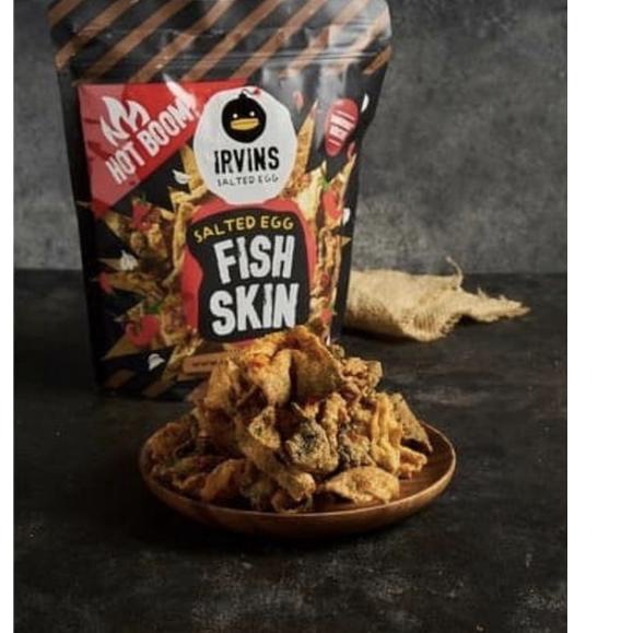 

Stock ready--[HOT BOOM] IRVINS Salted Egg Fish Skin Spicy (105 gr)