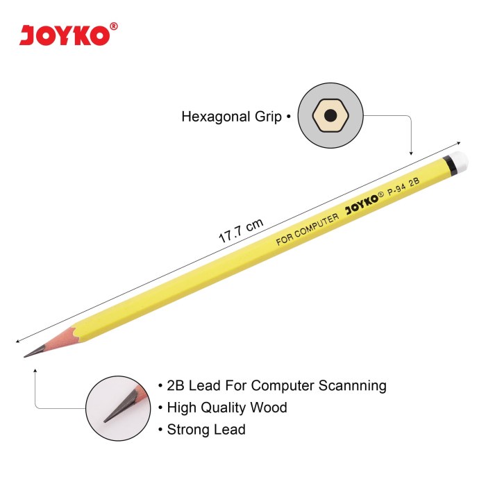 

Pensil 2B Joyko - P-94