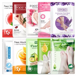 Image of EFERO Foot Mask Masker Kaki - Masker Tangan Hand Mask - Pedicure Medicure - Melembabkan Mencerahkan tangan