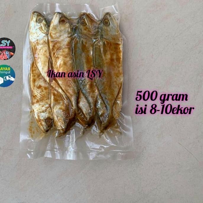 

SALE✅ikan asin peda merah / kembung baceman (size jumbo) 500 gram|KD5