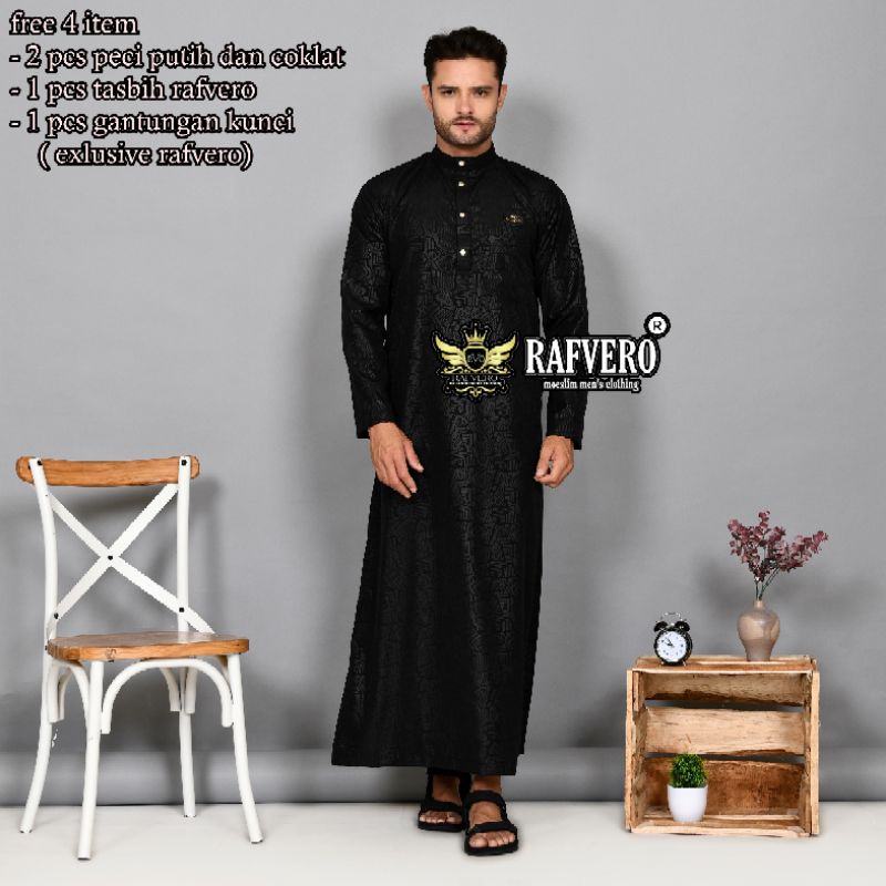 Gamis Pria DAVRAN ORIGINAL RAFVERO - Gamis Pria - Gamis Pria Emboss