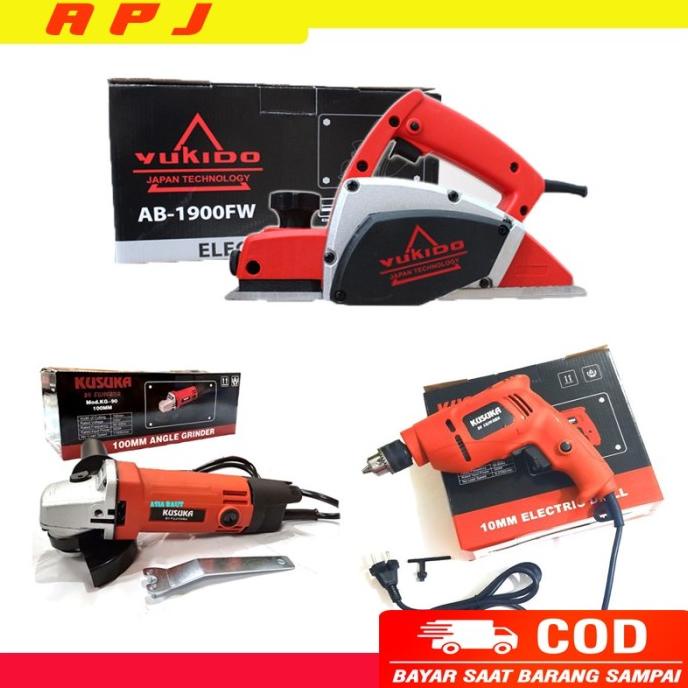 HO817 PAKET TUKANG KAYU PAKET TUKANG KAYU Mesin Serut KAIROS 4 inc KAI