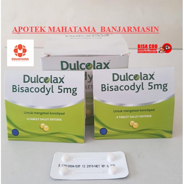 (COD)Dulcolax Tablet 10'S (Memudahkan Bab)