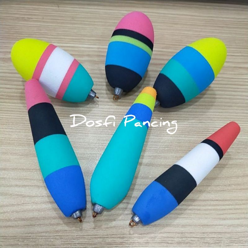 Pelampung Pancing / Ampul Busa Kakap+Timah Didalamnya