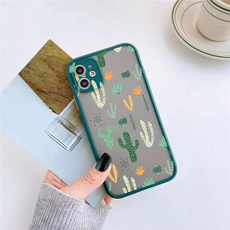 PRINTING HYBRID Cactus case samsung a53 5g m52 5g a03 core a13 4g 5g a33 m23