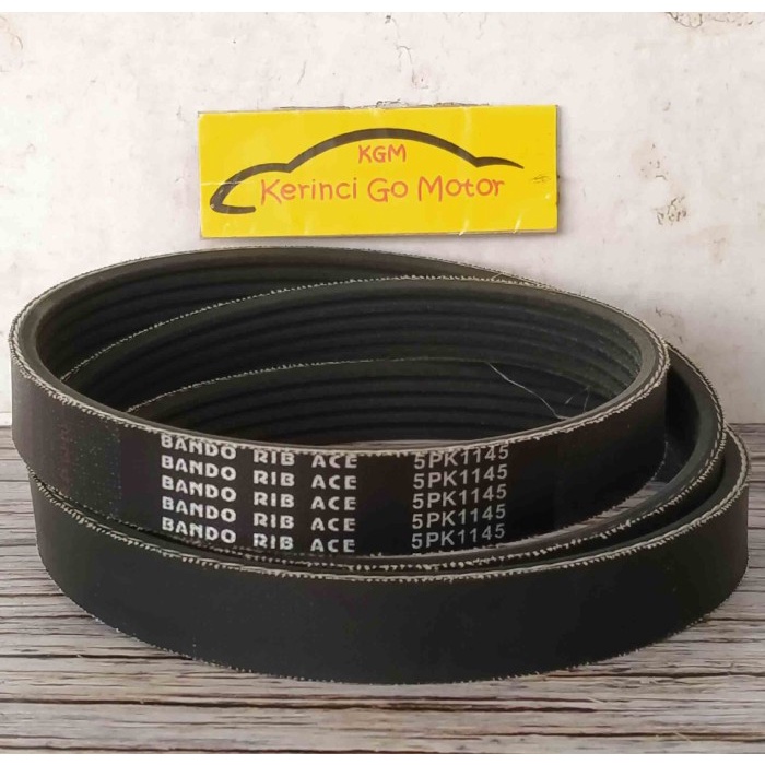 BANDO VAN BELT 5PK 1145 RIB BELT TALI KIPAS 5PK-1145 FAN BELT ALUR