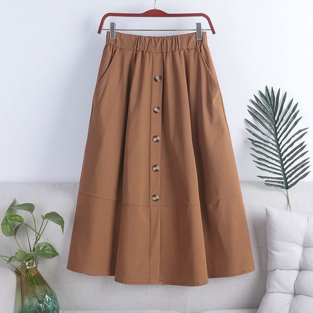 ALEEYA Rok Suede 7/8 / Reyna Midi Skirt Suede (2521)