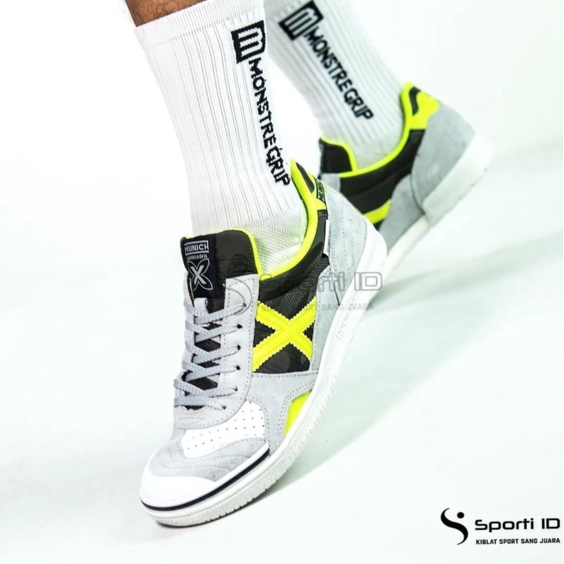 Sepatu Futsal Munich Gresca 281 - Dark Yellow 3000281 Original | X Munich