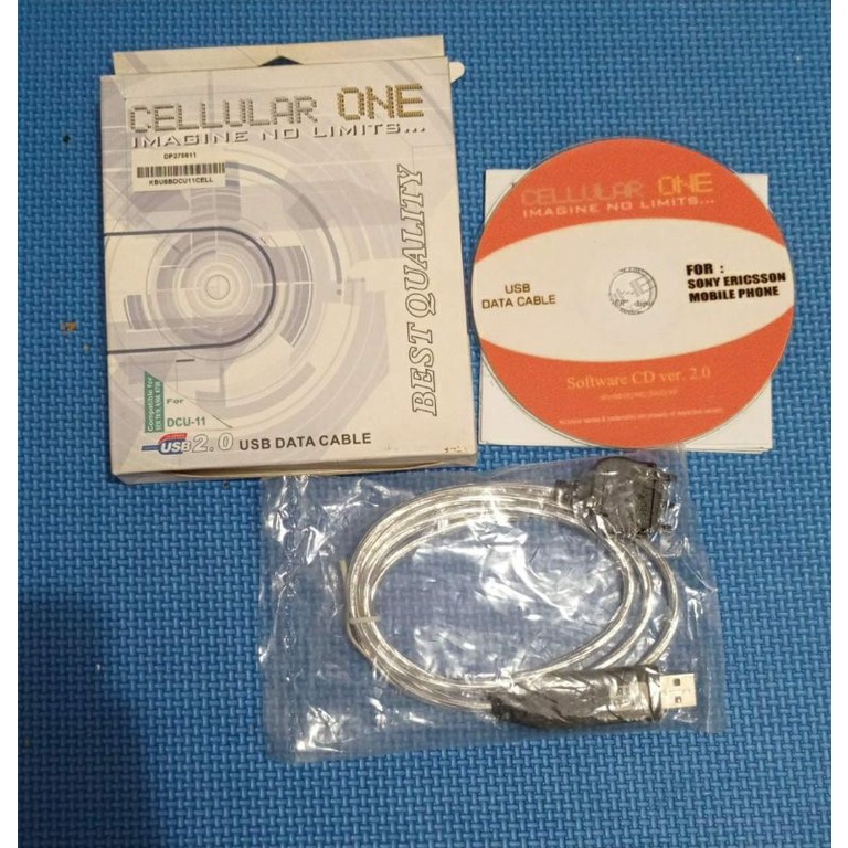 KABEL DATA SONY ERICSSON DCU-11 CELLULAR ONE + CD