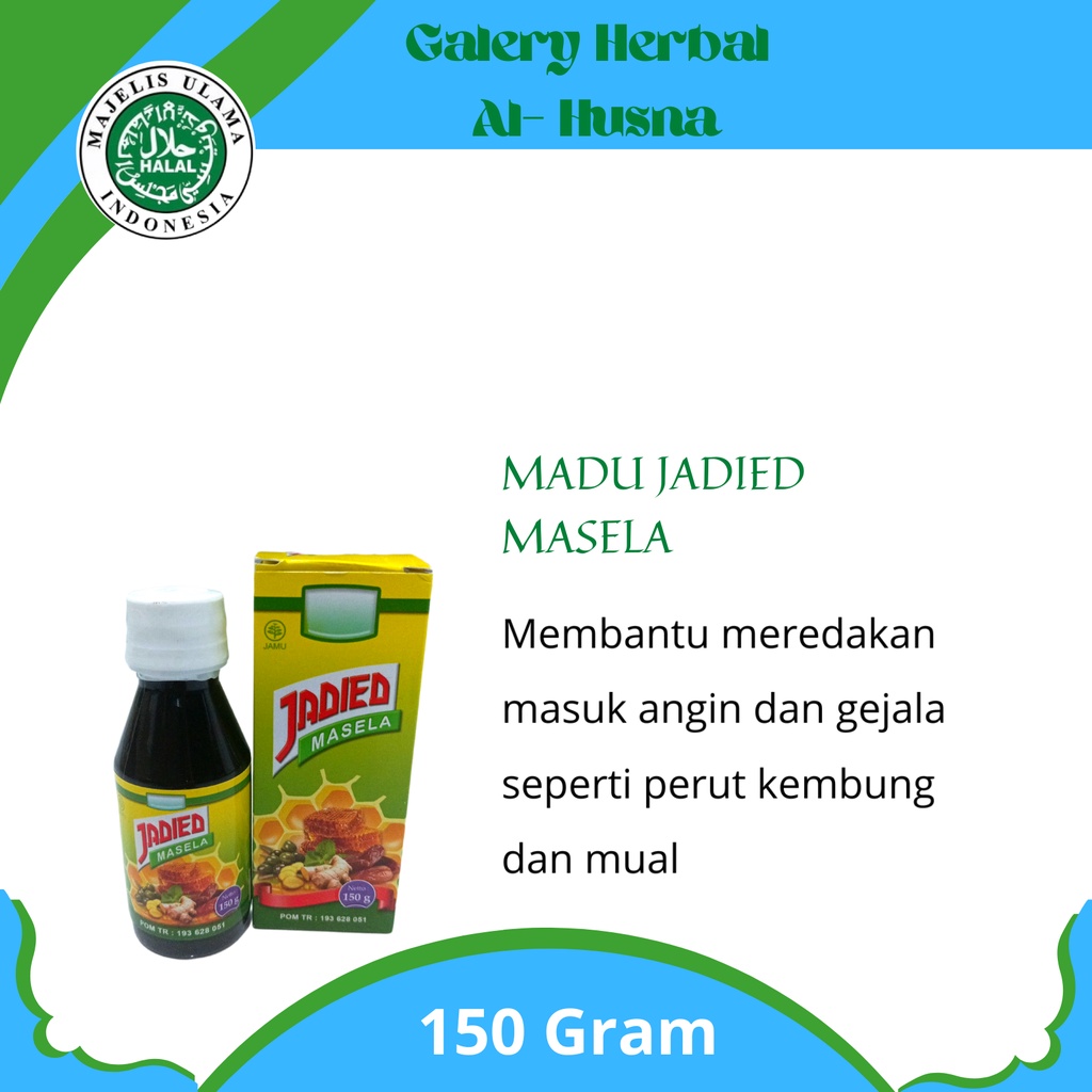 

Madu Jadied Masela Sehat Lambung Masela 150gr