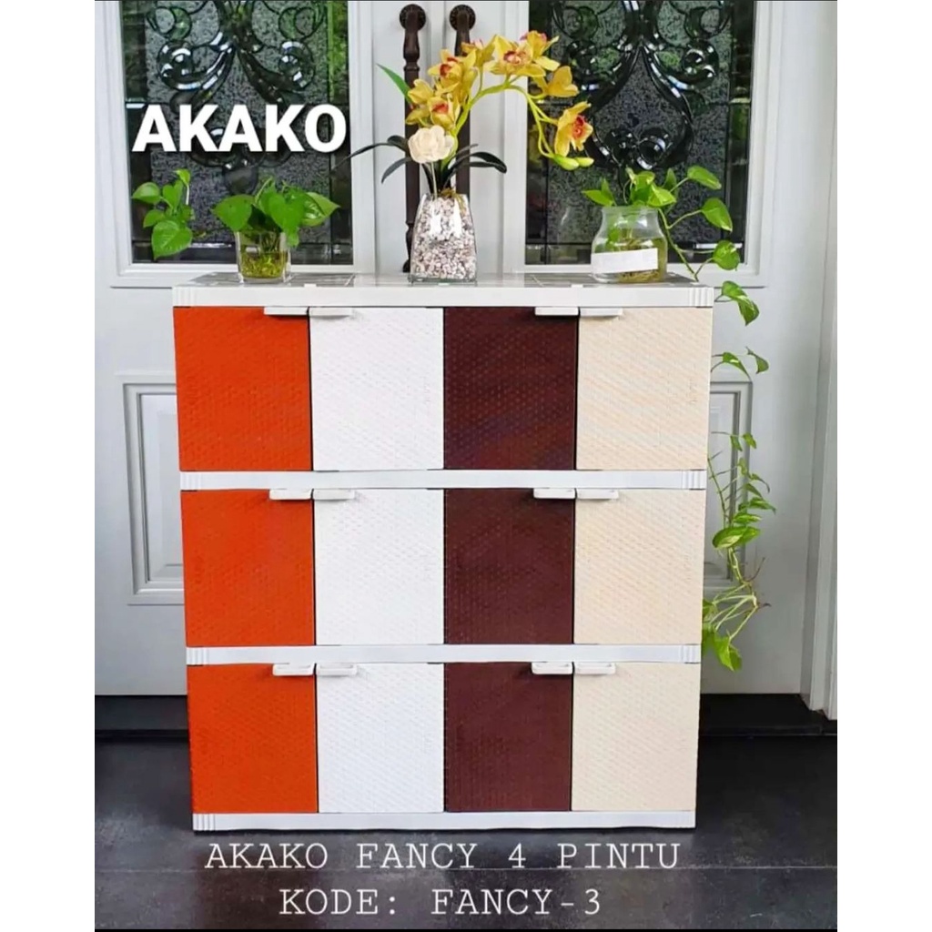 Lemari Plastik Akako Fancy Susun 3