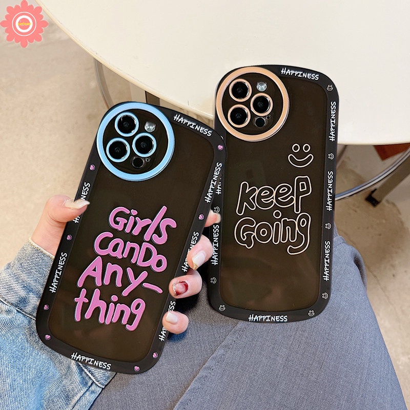 Soft Case Desain Label Huruf Untuk Redmi 9 10 10A 10C 9C 9T 9A POCO M3 X3 Pro NFC Note 8 9Pro 9s 8Pro Note 11 Note10 Note10Pro