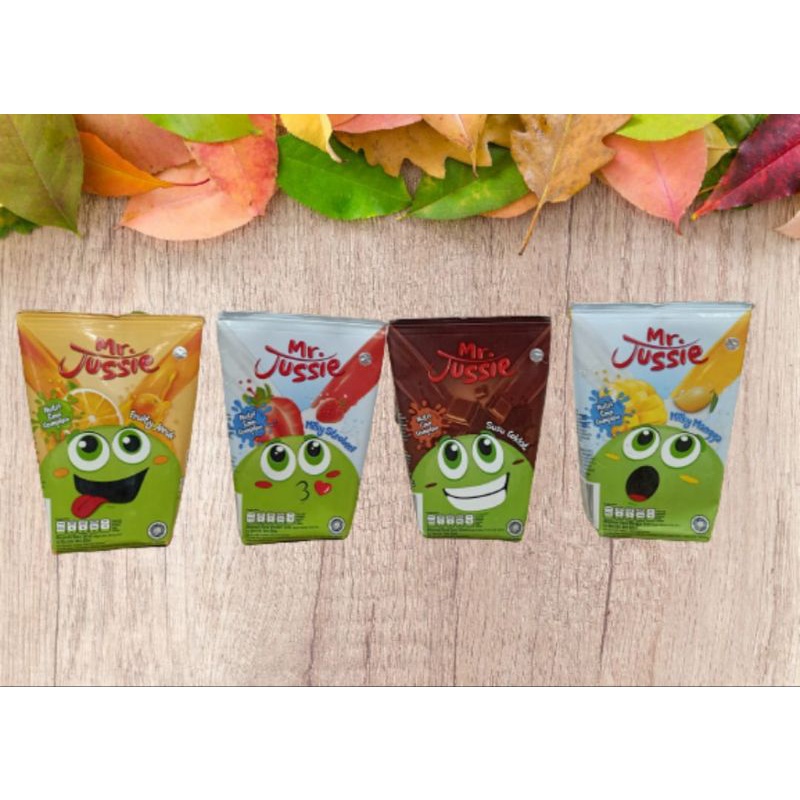 

Mr Jussie Fruity Jeruk 90 ml 1 dus