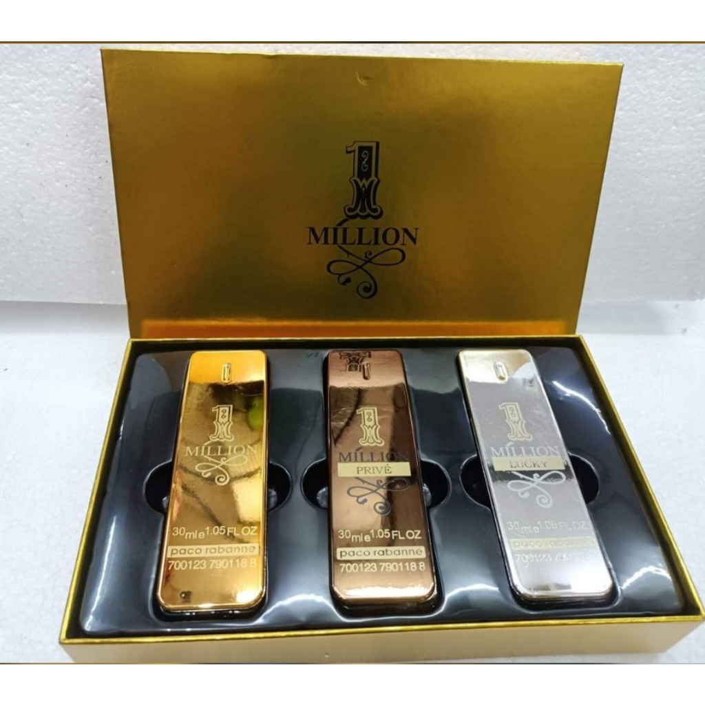 PARFUM PR ONE MILLION SET 3IN1 30ML