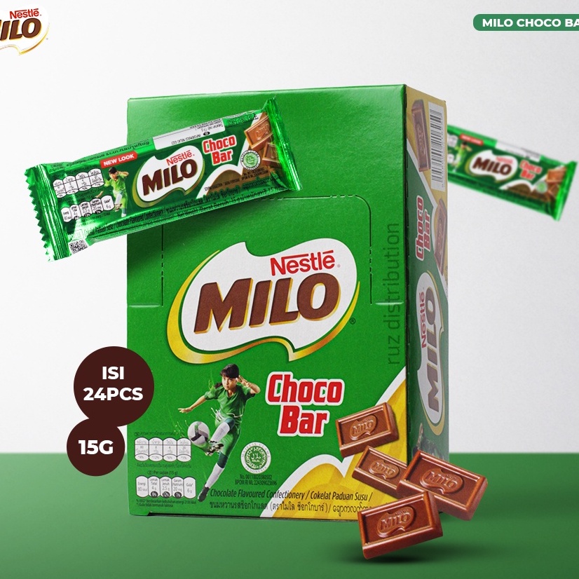 NESTLE MILO CHOCO BAR BOX isi 24pcs