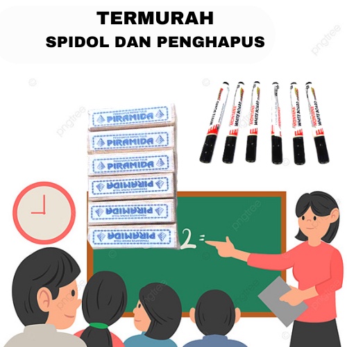 

PENGHAPUS DAN SPIDOL WHITE BOARD TERMURAH