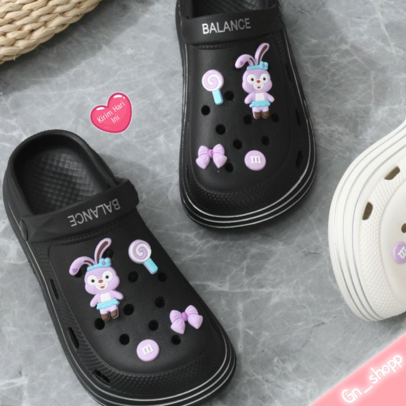 Sandal Bakpao Wanita Model Kekinian Balance 8558 A