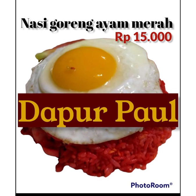 

Nasi goreng merah Dapur Paul