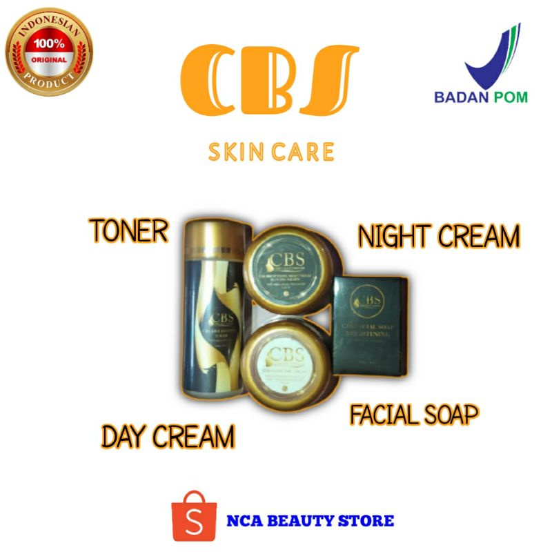 CBS BEUATY SKINCARE / SKINCARE GLOWING / PAKET CBS VIRAL