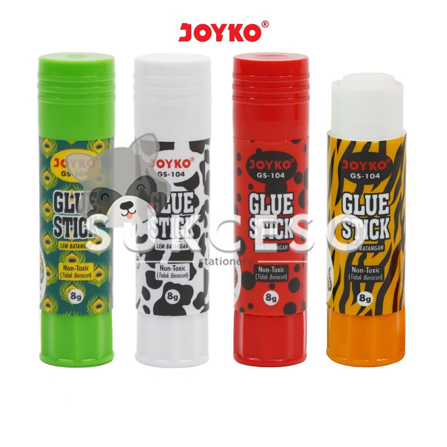 

Joyko Glue Stick GS-104 (Animal) 8gr / Lem Stik Motif Hewan