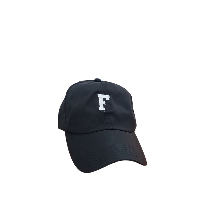 Topi Baseball Alphabet / Topi Bordir Huruf Ring Besi Laki Perempuan Remaja Dewasa Kualitas Distro Premium