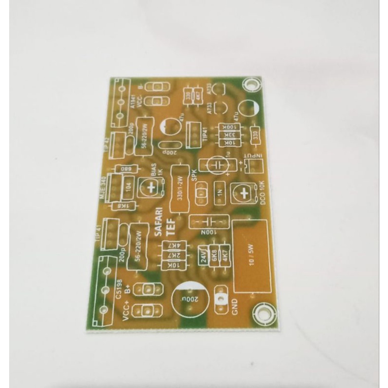 PCB Driver SAFARI  Bias Servo TEF Fiber FR4 Driver Power Amplifier Safari Fiber