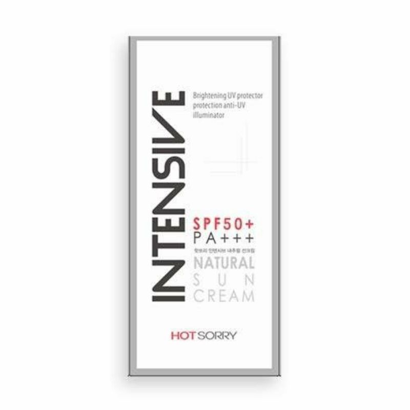 HOT SORRY INTENSIVE NATURAL SUN CREAM SPF 50 PA++++
