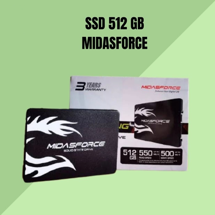 SSD Midasforce 512 Gb