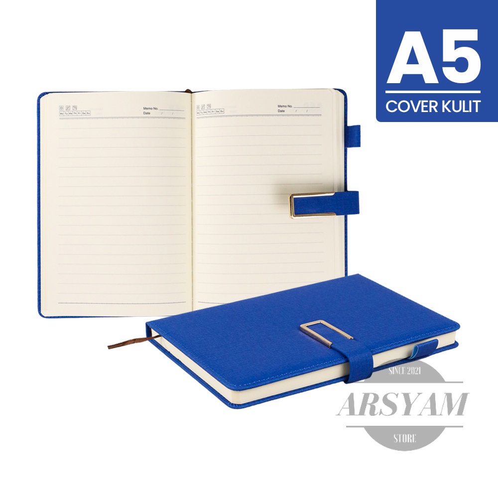 

Buku Catatan Kerja Cover Kulit Kertas A5