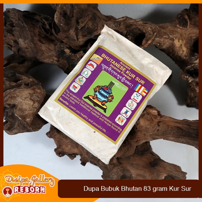 Dupa Hio Bubuk Powder Serbuk Bhutan Kur Sur 83 gr