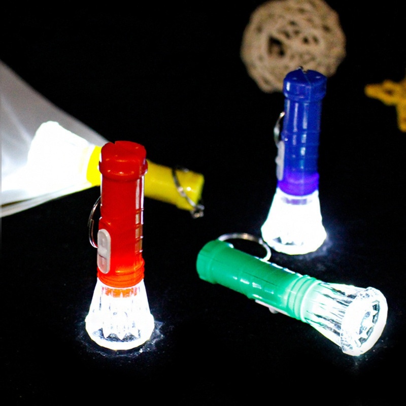 Mary Keychain Flashlight Powered Bright White Lighting Lampu Gantungan Kunci LED Untuk Camping, Hiking, Aktivitas Outdoor