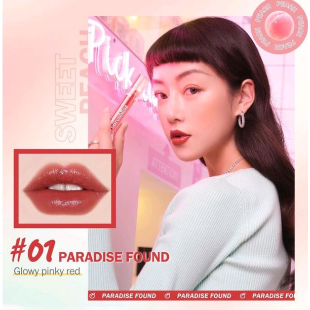 ☘️Yuri Kosmetik☘️ BNB barenbliss Peach Makes Perfect Lip Tint Korea Lip Gloss / Liptint / Lipstick Tahan Lama 24 Jam Moisturizing