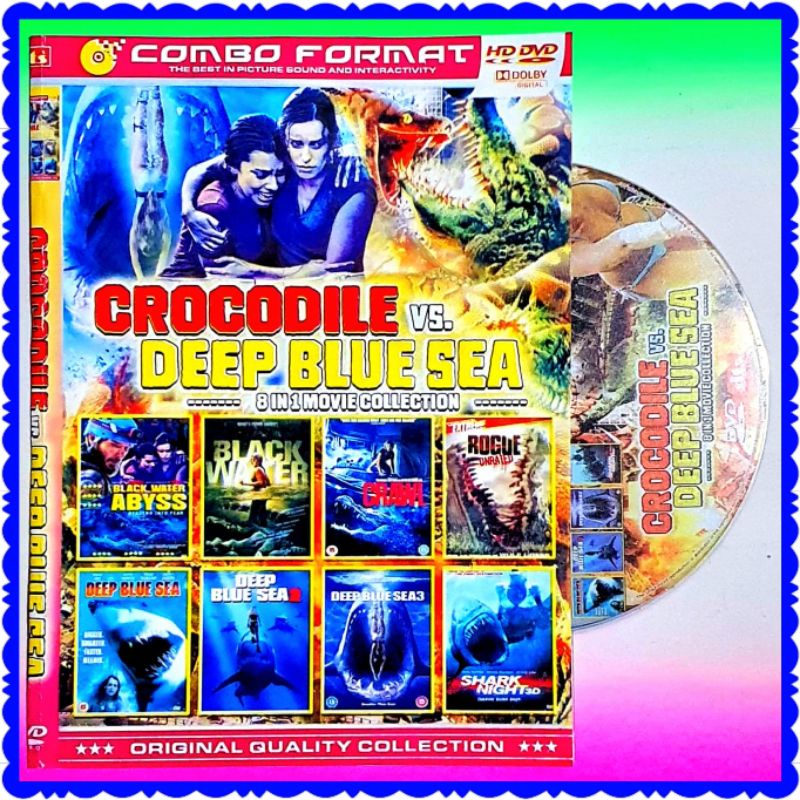 KASET FILM CROCODILE-FILM BUAYA-FILM BLACK WATER-FILM SHARK-FILM IKAN HIU-FILM DEEP BLUE SEA-FILM PR