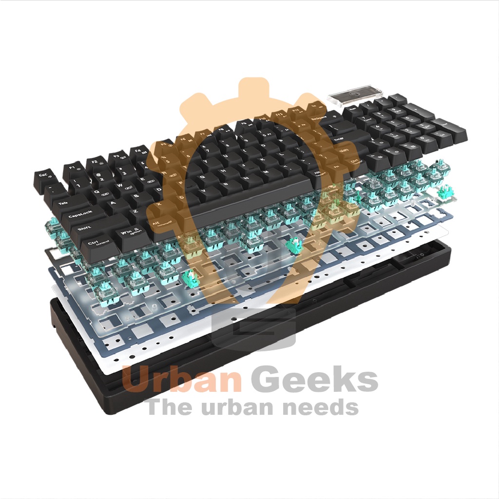 Mechanical Keyboard DIY Logo Marvo KG972 Gasket Mount