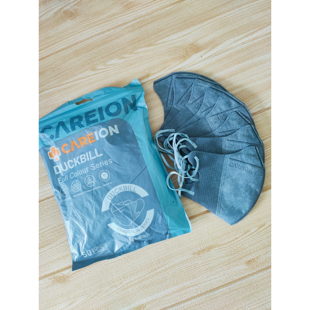 MASKER DUCKBILL CAREION FACEMASK WARNA ISI 50PC-DB MIDNIGHT BLUE SER