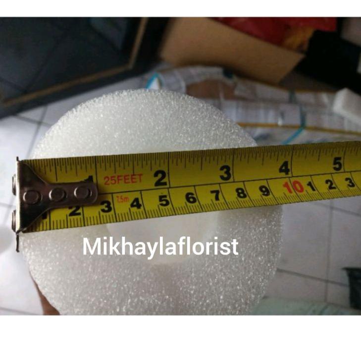 Diskon Minggu Ini Gabus busa bunga pipa elastis dekorasi 2 meter // dekorasi pelaminan // backdrop /