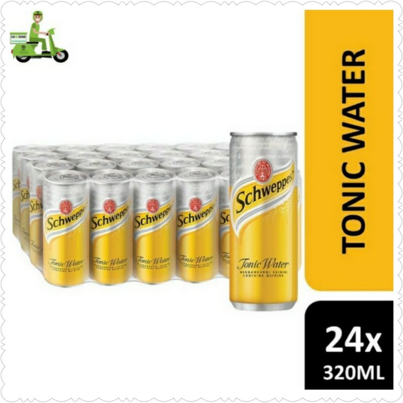 Jual Schweppes Tonic Water 320ml 1 dus 24 pcs Shopee Indonesia
