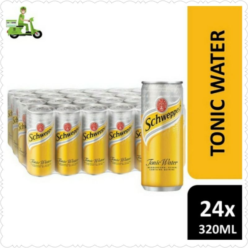 Jual Schweppes Tonic Water 320ml 1 Dus 24 Pcs | Shopee Indonesia