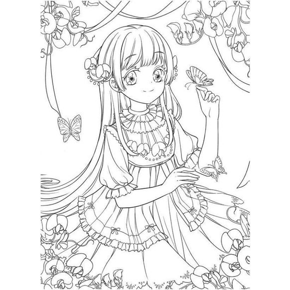 

Lembar Mewarnai Tema Anime 3 Lembar| Gambar Mewarnai | Cetak Gambar