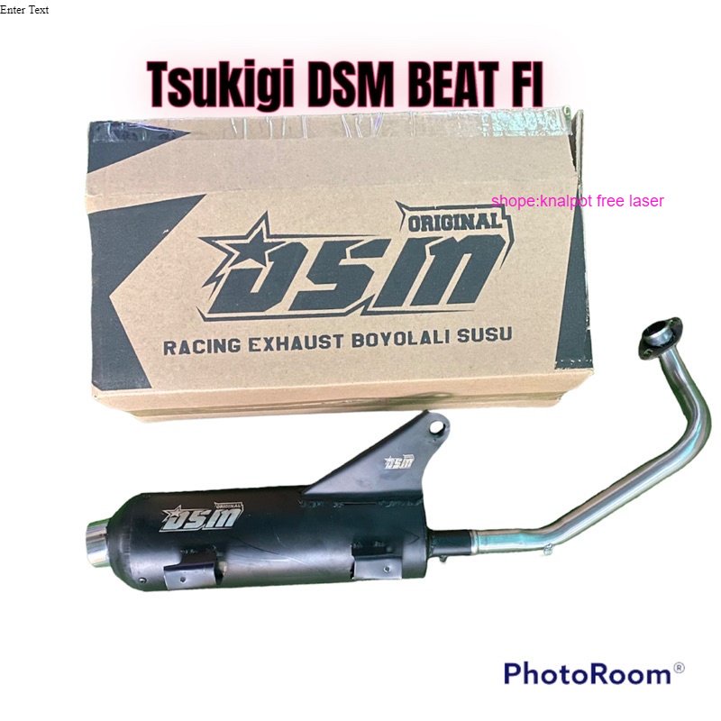 Knalpot Tsukigi Dsm beat fi knlpot standar racing beat fi