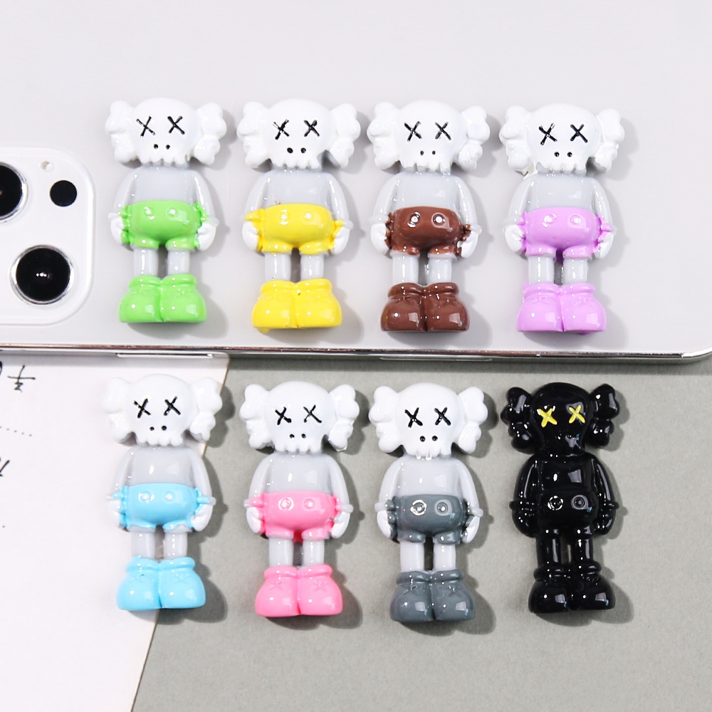 1 Pc Aksesoris Sepatu / Gelang KAWS Charms Jibz Untuk Dekorasi Pesta Anak