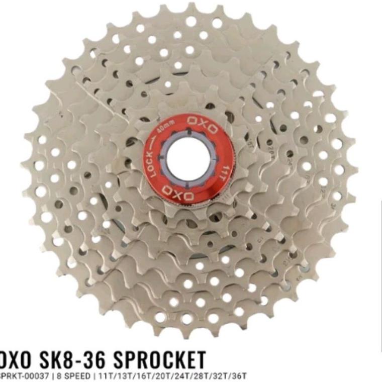 [SYC.18Oc22ѕ] Sprocket oxo 8 speed 36T 11-36T