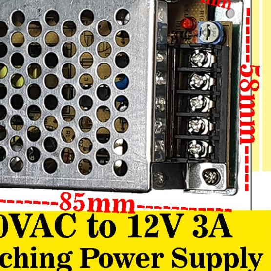 Power Supply 3A 12V Trafo 3A 12V