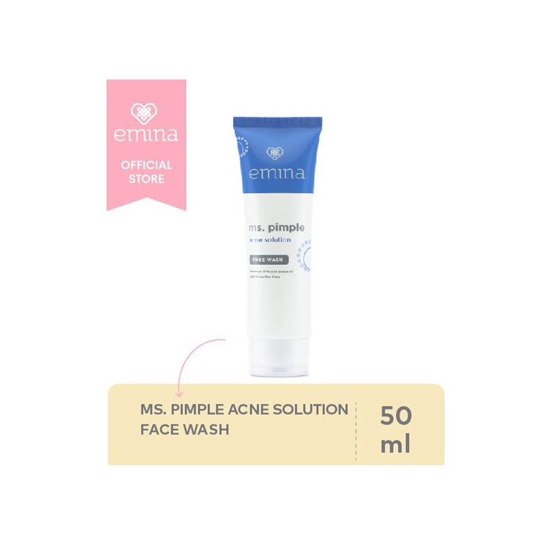 Emina Ms Pimple Acne Solution Face Wash 50Ml GIRLSNEED77