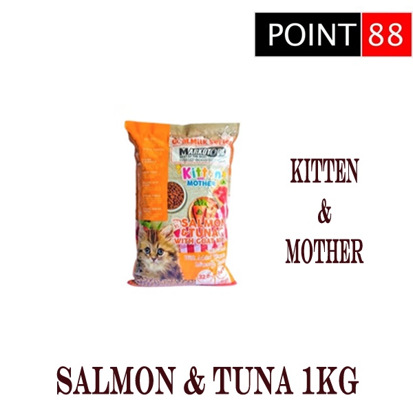 Markotops Kitten &amp; Mother Salmon Tuna 1kg