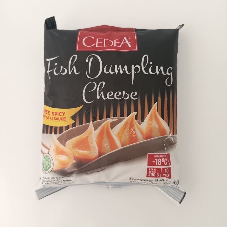 

Frozen Food Bandung Cedea Dumpling Cheese 200gr