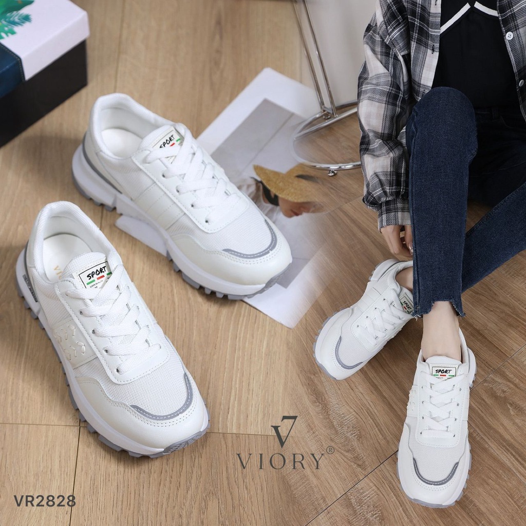 VIORY Sepatu Wanita Sneakers Running Shoes #VR2828 ORIGINAL