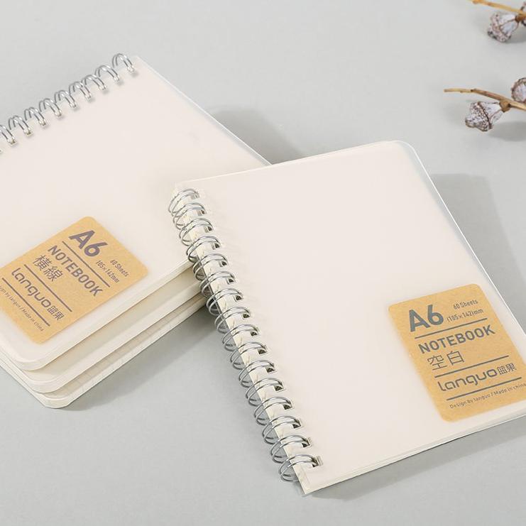 

[PRODUK KTSDP] Clear Cover Spiral Notebook [CREATIV] CY0