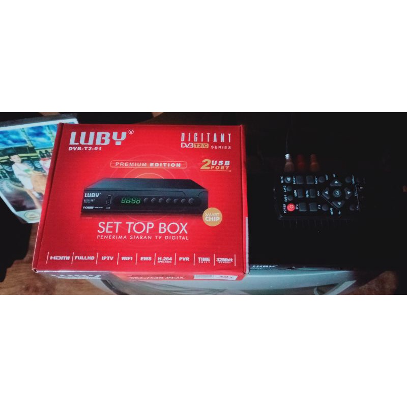 SET TOP BOX LUBY T2 01